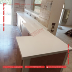 solid surface kitchen corian - corian - corian sink - counter top corian - corian sink - top line - شركة توب لاين - top line