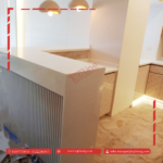 كوريان مطابخ - كوريان ابيض - كاونترات توب كوريان - رخام صناعى - شركة توب لاين. corian - Countertop corian - توب لاين
